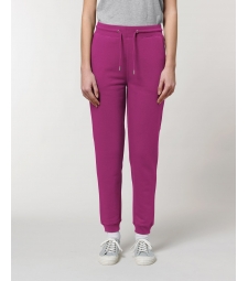 Pantalon de Jogging en coton Bio, fuchsia Femme