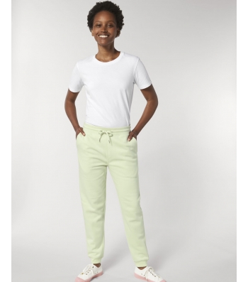 Pantalon de Jogging en coton Bio, VERT CLAIR   Femme