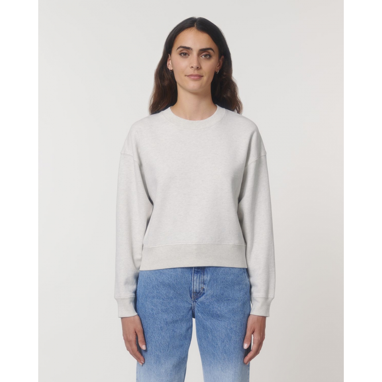 Sweat-shirt à capuche femme blanc en coton bio avec broderie 3D – CONNECTED  Streetwear