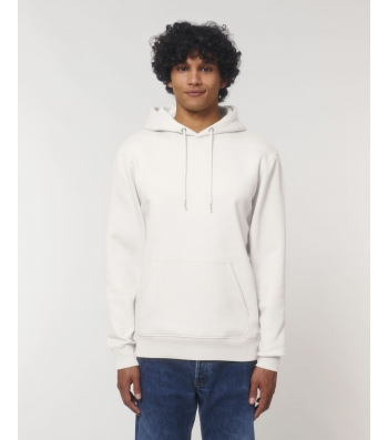 SWEAT-SHIRT HOMME Capuche épais et intérieur doux coton BIO Blanc cassé