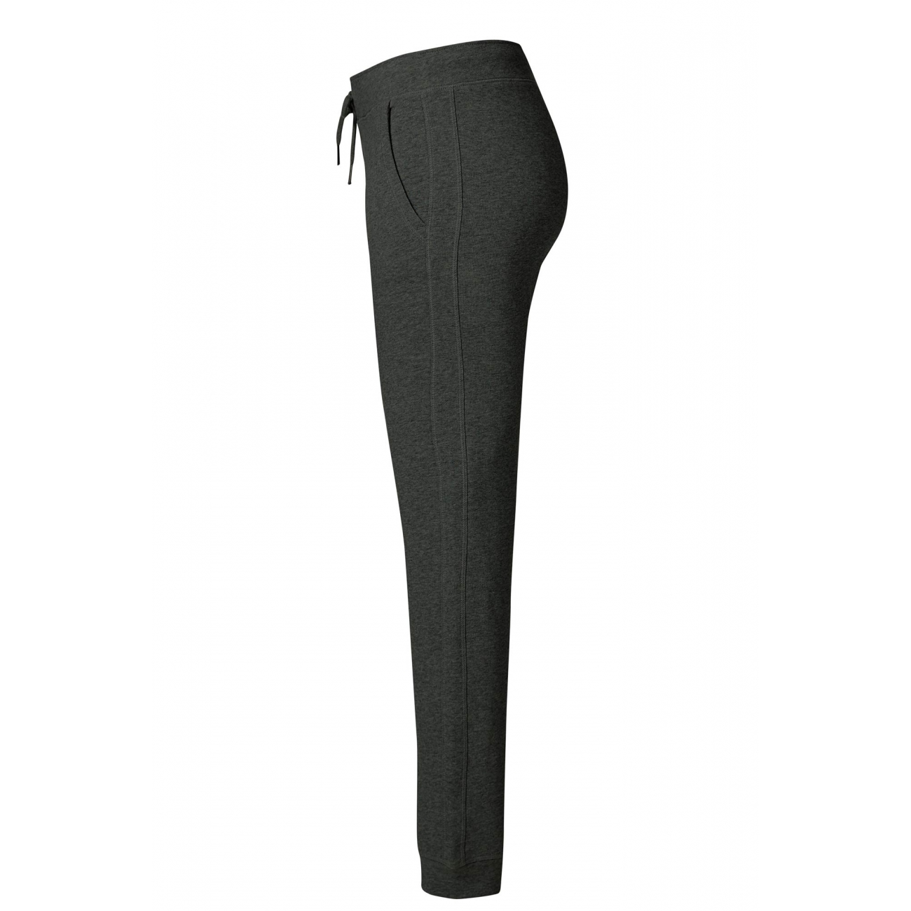 Pantalon de sport femme en coton biologique Gris chiné Valparaiso