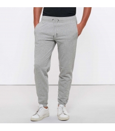 Pantalon de Jogging en coton Bio, gris chiné pour Homme